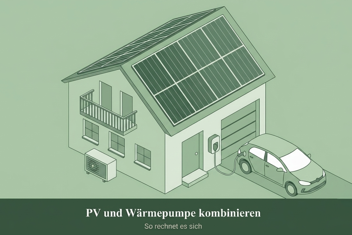 PV und Wärmepumpe kombinieren